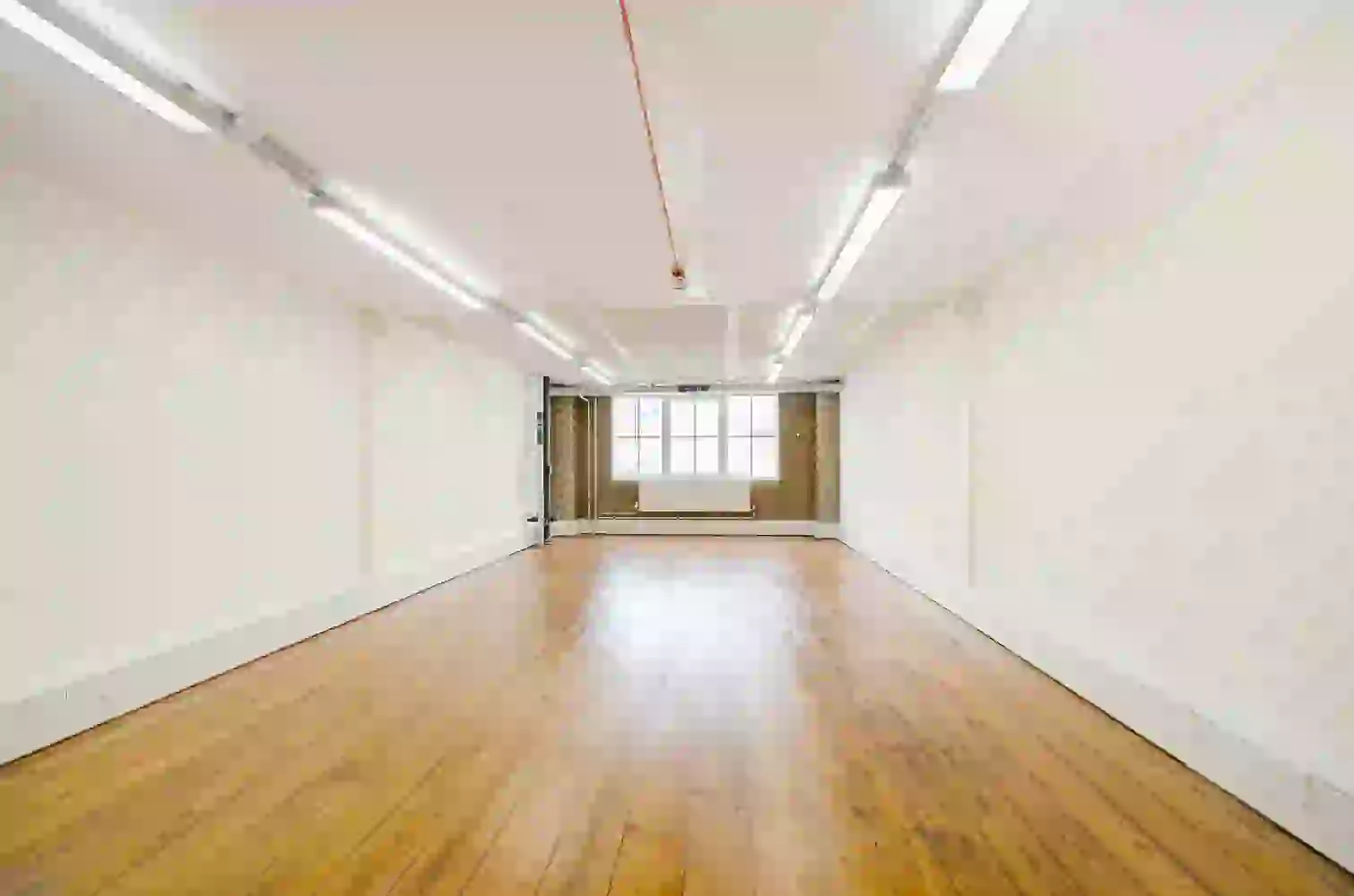 Office space to rent at Clerkenwell Workshops, 27/31 Clerkenwell Close, Farringdon, London, unit CS.303, 405 sq ft (37 sq m).