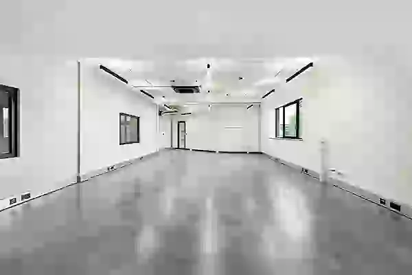 Office space to rent at Westbourne Studios, 242 Acklam Road, Portobello, London, unit WE.222, 980 sq ft (91 sq m).