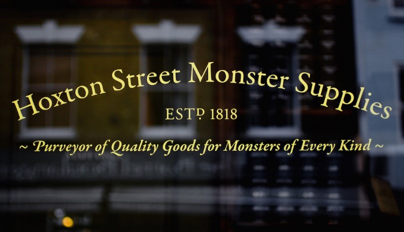 Hoxton Street Monster Supplies window