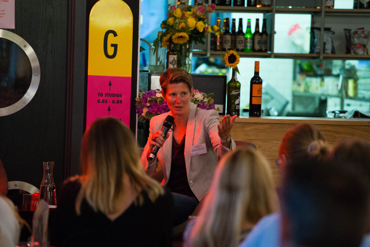 Leanne Spencer, CEO of Bodyshot Performance speaking.