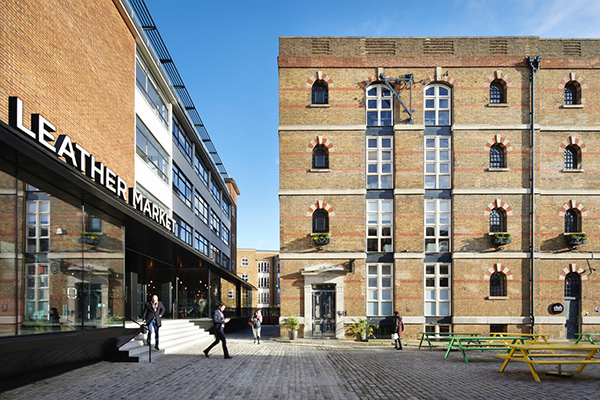  External view of Workspace® property Leather Market.