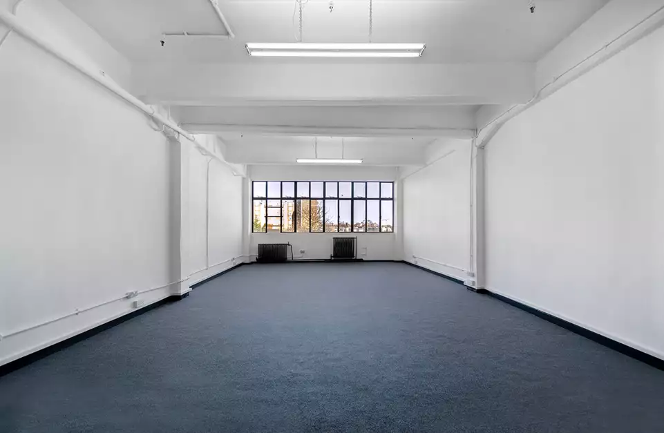 Office space to rent at Leroy House, 436 Essex Road, London, unit LY3N, 622 sq ft (57 sq m).