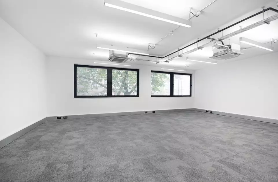 Office space to rent at 60 Grays Inn Road, 60 Gray's Inn Road, London, unit GI.1.04, 536 sq ft (49 sq m).