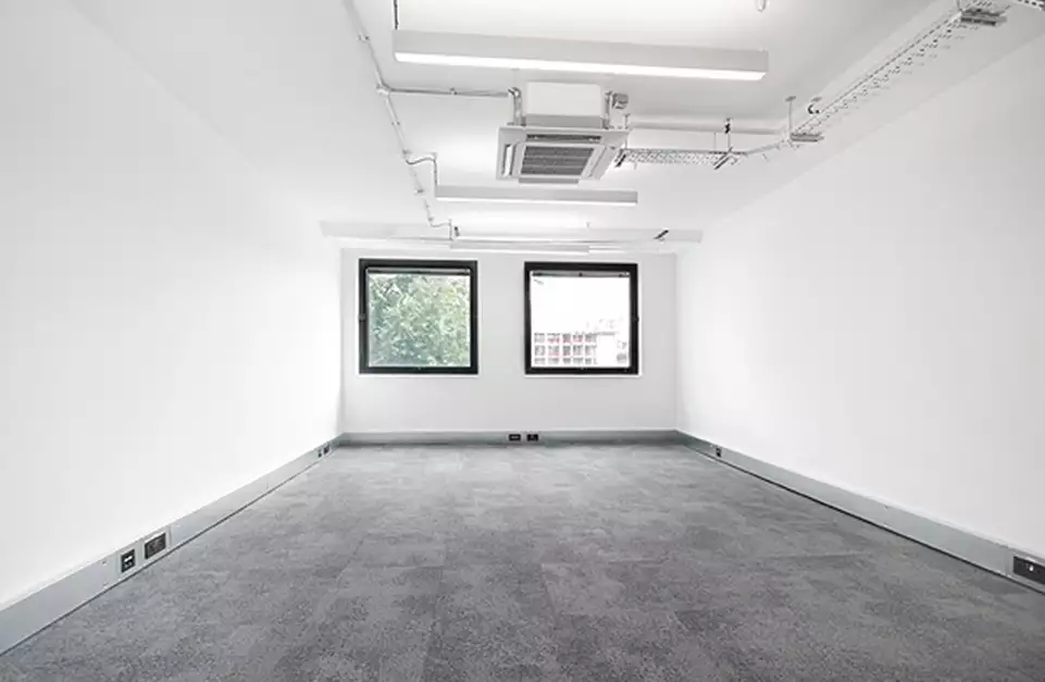 Office space to rent at 60 Grays Inn Road, 60 Gray's Inn Road, London, unit GI.2.02, 295 sq ft (27 sq m).