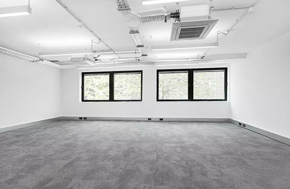 Office space to rent at 60 Grays Inn Road, 60 Gray's Inn Road, London, unit GI.2.04, 534 sq ft (49 sq m).