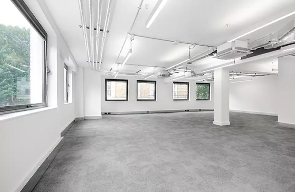 Office space to rent at 60 Grays Inn Road, 60 Gray's Inn Road, London, unit GI.2.08, 935 sq ft (86 sq m).