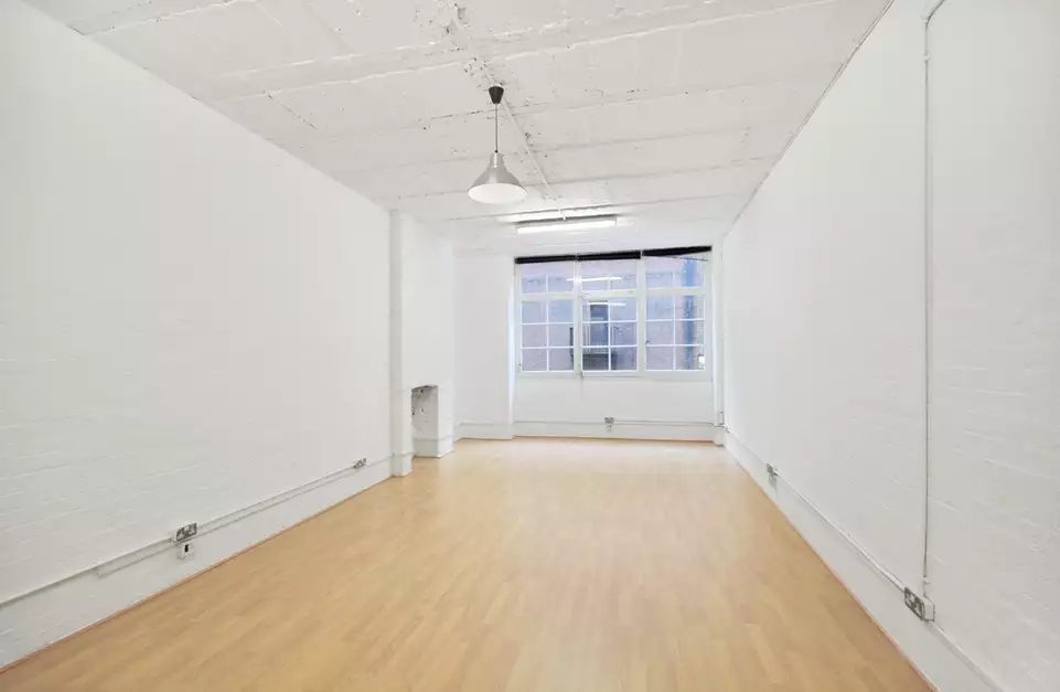 Office space to rent at Archer Street Studios, 10/11 Archer Street, Soho, London, unit AE.04, 385 sq ft (35 sq m).