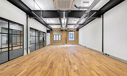 Office space to rent at Barley Mow Centre, 10 Barley Mow Passage, Chiswick, London, unit BM2C.01, 729 sq ft (67 sq m).