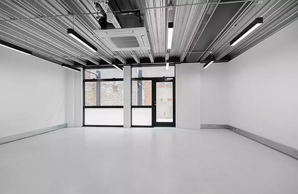 Office space to rent at Barley Mow Centre, 10 Barley Mow Passage, Chiswick, London, unit BMLG.04, 469 sq ft (43 sq m).
