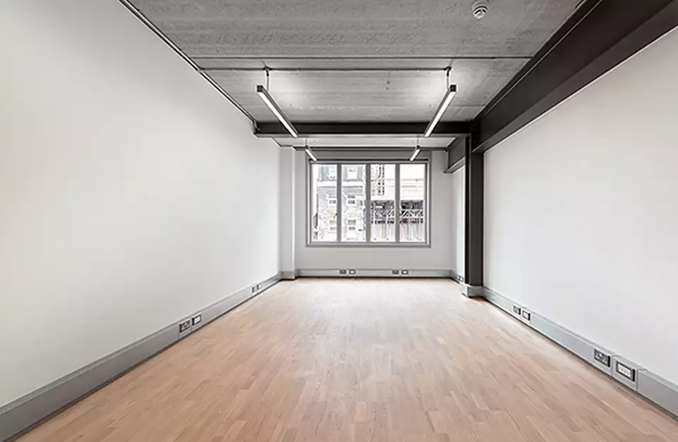 Office space to rent at Brickfields, 37 Cremer Street, London, unit BK.115, 312 sq ft (28 sq m).