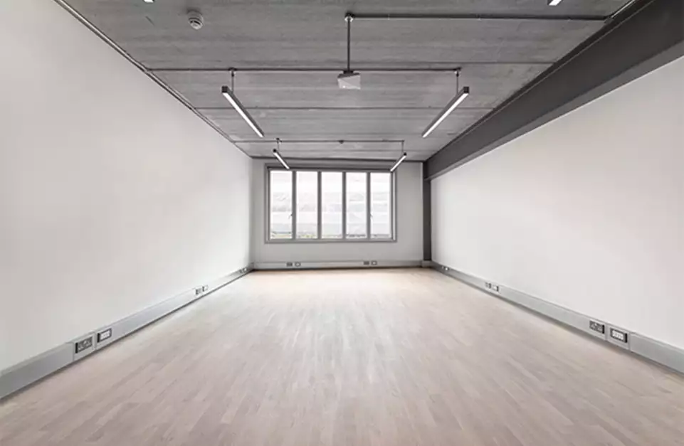 Office space to rent at Brickfields, 37 Cremer Street, London, unit BK.202, 433 sq ft (40 sq m).