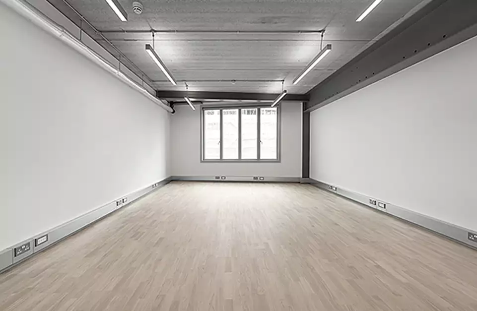 Office space to rent at Brickfields, 37 Cremer Street, London, unit BK.306, 506 sq ft (47 sq m).