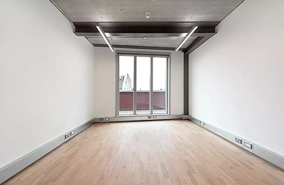 Office space to rent at Brickfields, 37 Cremer Street, London, unit BK.313, 220 sq ft (20 sq m).