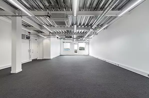 Office space to rent at Canalot Studios, 222 Kensal Road, Westbourne Park, London, unit CN.307, 1021 sq ft (94 sq m).