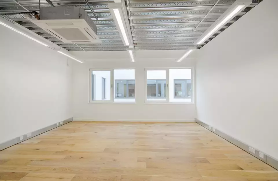Office space to rent at Canalot Studios, 222 Kensal Road, Westbourne Park, London, unit CN.326, 374 sq ft (34 sq m).