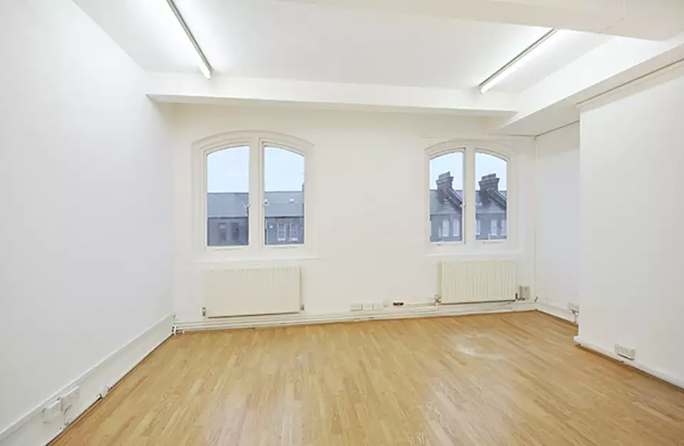 Office space to rent at Canalot Studios, 222 Kensal Road, Westbourne Park, London, unit CN.205, 249 sq ft (23 sq m).