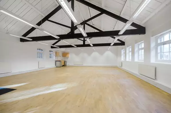 Office space to rent at Cargo Works, 1 - 2 Hatfields, Waterloo, London, unit ET.3.07, 1210 sq ft (112 sq m).