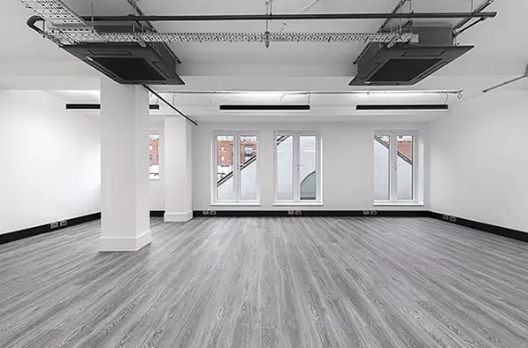 Office space to rent at Cargo Works, 1 - 2 Hatfields, Waterloo, London, unit ET.4.07, 568 sq ft (52 sq m).