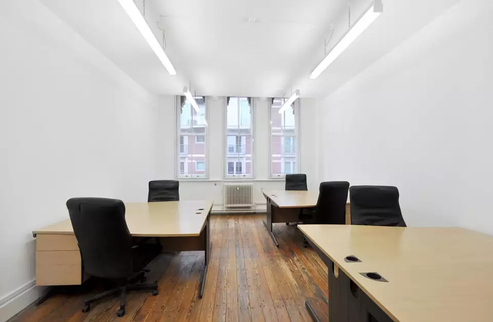 Office space to rent at China Works, Black Prince Road, Vauxhall, London, unit SB.304, 340 sq ft (31 sq m).