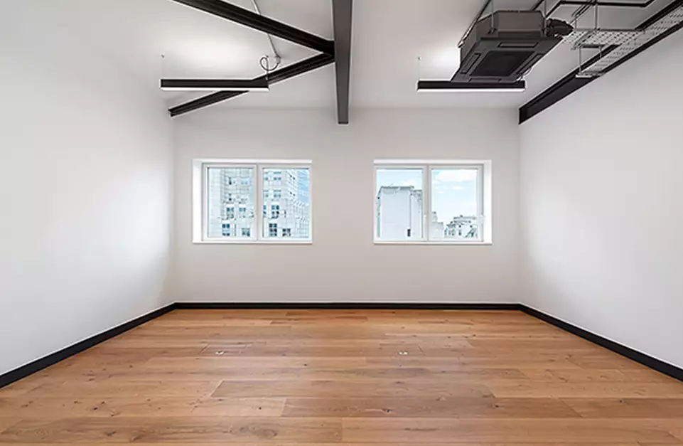 Office space to rent at Fleet Street, 154 - 160 Fleet Street, Blackfriars, London, unit FS.602A, 418 sq ft (38 sq m).