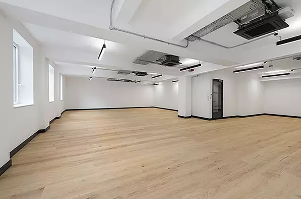 Office space to rent at Fleet Street, 154 - 160 Fleet Street, Blackfriars, London, unit FS.404-5, 1347 sq ft (125 sq m).