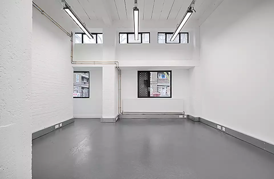 Office space to rent at Fuel Tank, 8-12 Creekside, London, unit FT.B07, 326 sq ft (30 sq m).