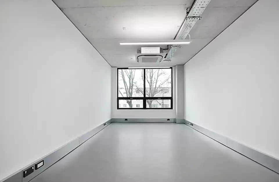 Office space to rent at Grand Union Studios, 332 Ladbroke Grove, London, unit GU.2.07, 265 sq ft (24 sq m).