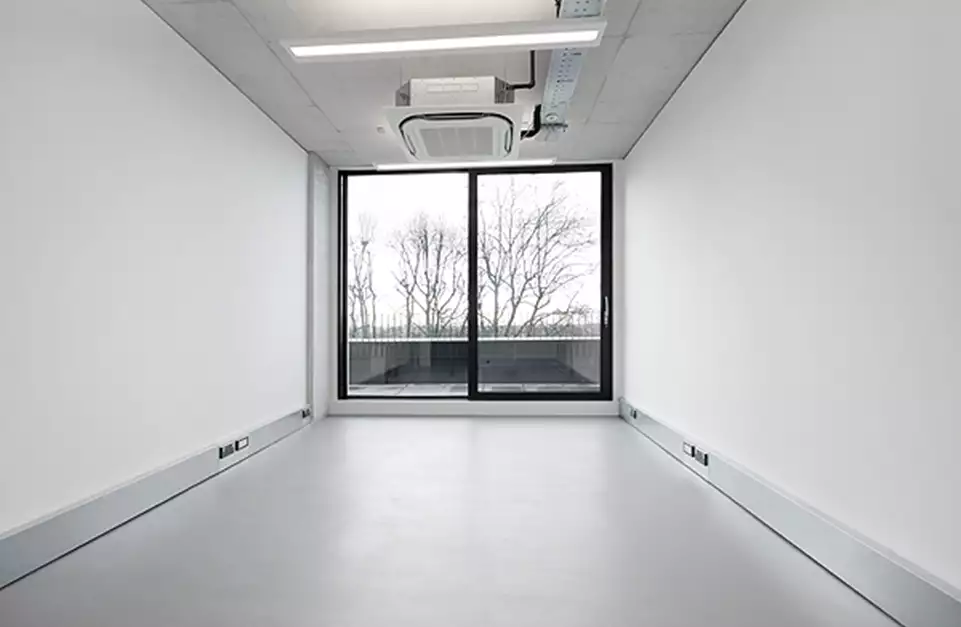 Office space to rent at Grand Union Studios, 332 Ladbroke Grove, London, unit GU.5.07, 212 sq ft (19 sq m).