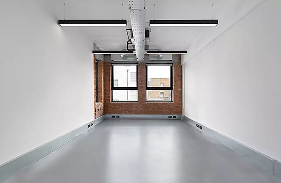 Office space to rent at Ink Rooms, 25-37 Easton Street, Clerkenwell, London, unit IR.2.02, 242 sq ft (22 sq m).