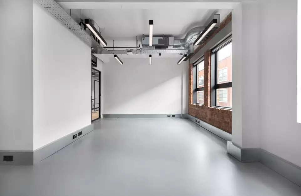 Office space to rent at Ink Rooms, 25-37 Easton Street, Clerkenwell, London, unit IR.2.04, 332 sq ft (30 sq m).