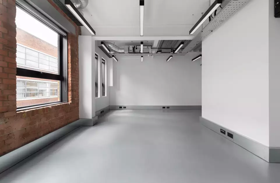 Office space to rent at Ink Rooms, 25-37 Easton Street, Clerkenwell, London, unit IR.2.04, 332 sq ft (30 sq m).