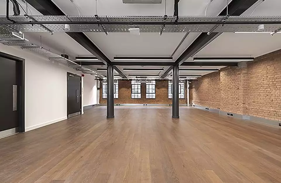 Office space to rent at Ink Rooms, 25-37 Easton Street, Clerkenwell, London, unit IR.25.01, 1145 sq ft (106 sq m).
