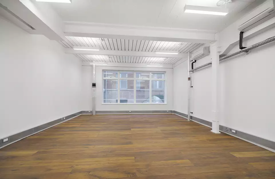 Office space to rent at The Record Hall, 16-16A Baldwins Gardens, London, unit RH.112, 477 sq ft (44 sq m).