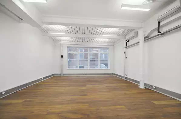 Office space to rent at The Record Hall, 16-16A Baldwins Gardens, London, unit RH.112, 477 sq ft (44 sq m).