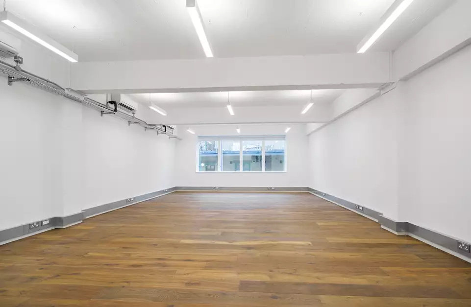 Office space to rent at The Record Hall, 16-16A Baldwins Gardens, London, unit RH.203, 660 sq ft (61 sq m).
