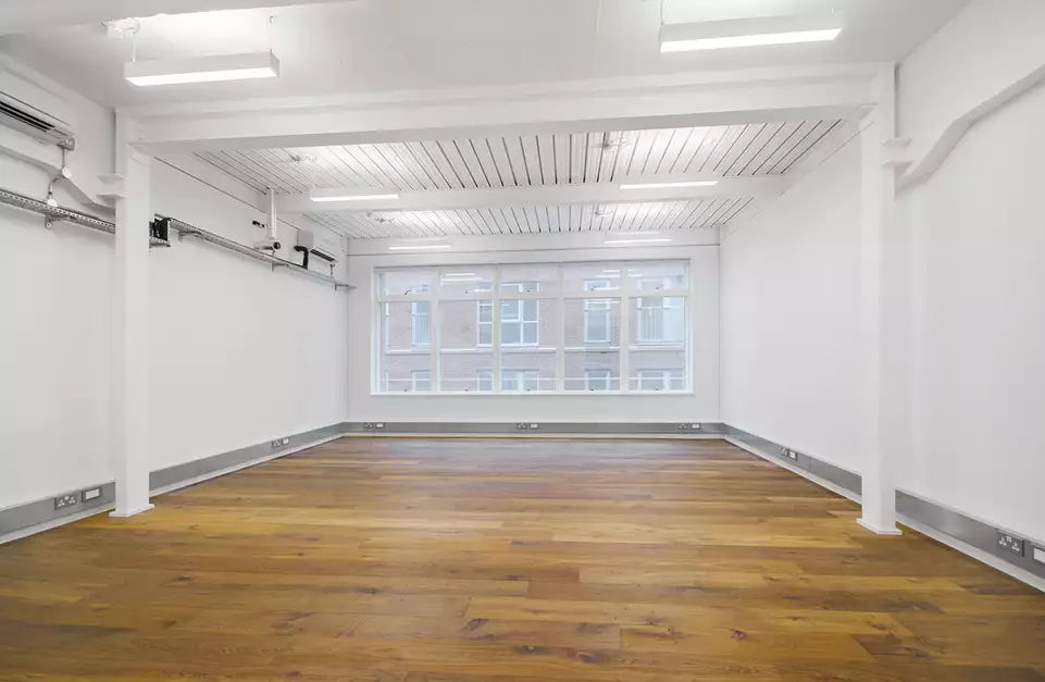 Office space to rent at The Record Hall, 16-16A Baldwins Gardens, London, unit RH.213, 515 sq ft (47 sq m).