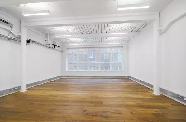 Office space to rent at The Record Hall, 16-16A Baldwins Gardens, London, unit RH.213, 515 sq ft (47 sq m).
