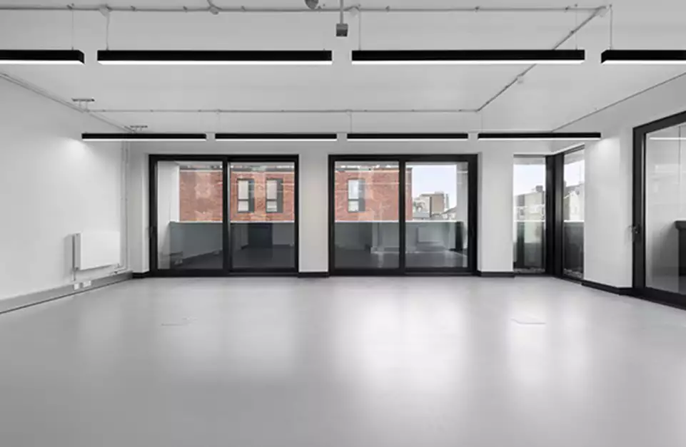 Office space to rent at Lock Studios, 7 Corsican Square, London, unit LK.212, 457 sq ft (42 sq m).