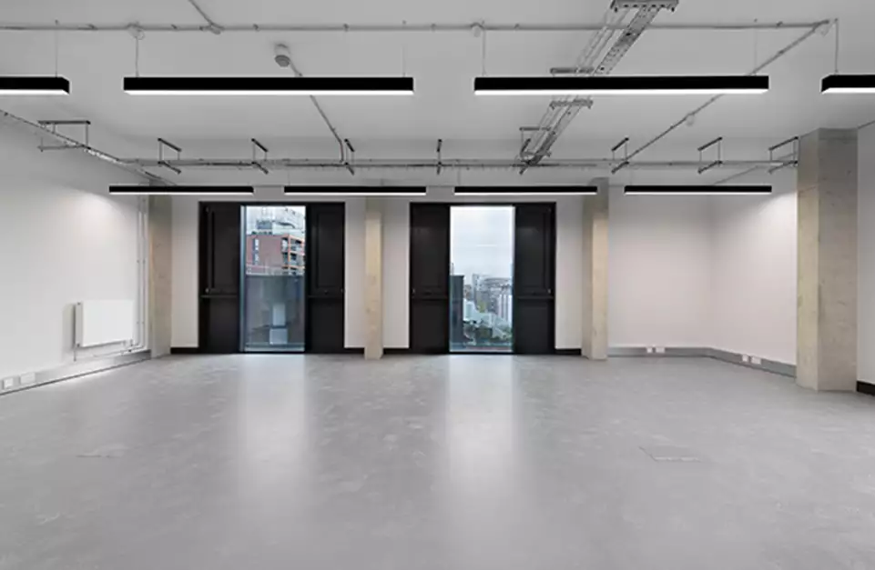 Office space to rent at Lock Studios, 7 Corsican Square, London, unit LK.408, 571 sq ft (53 sq m).
