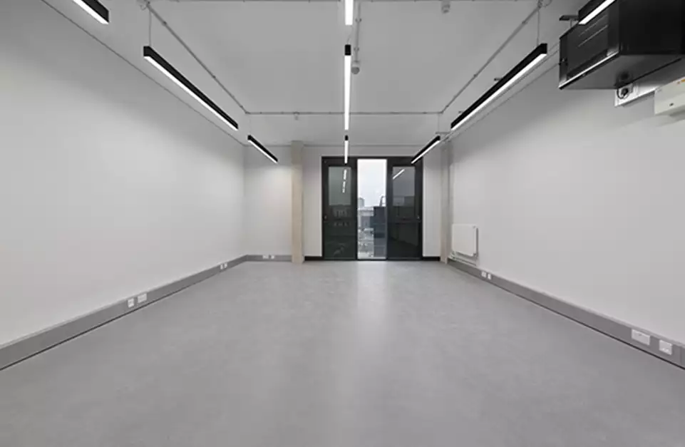 Office space to rent at Lock Studios, 7 Corsican Square, London, unit LK.411, 296 sq ft (27 sq m).