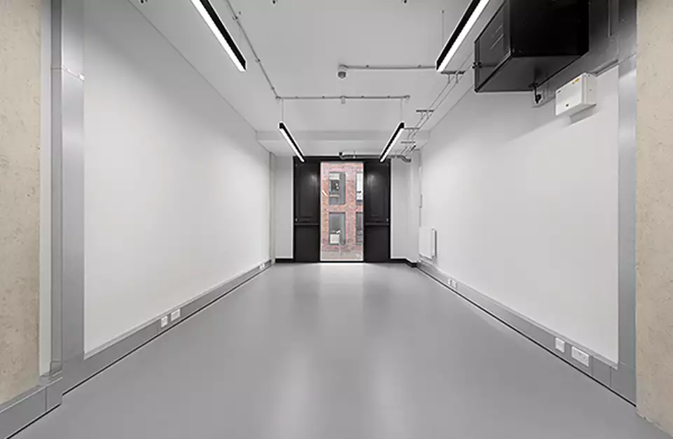 Office space to rent at Lock Studios, 7 Corsican Square, London, unit LK.108, 316 sq ft (29 sq m).