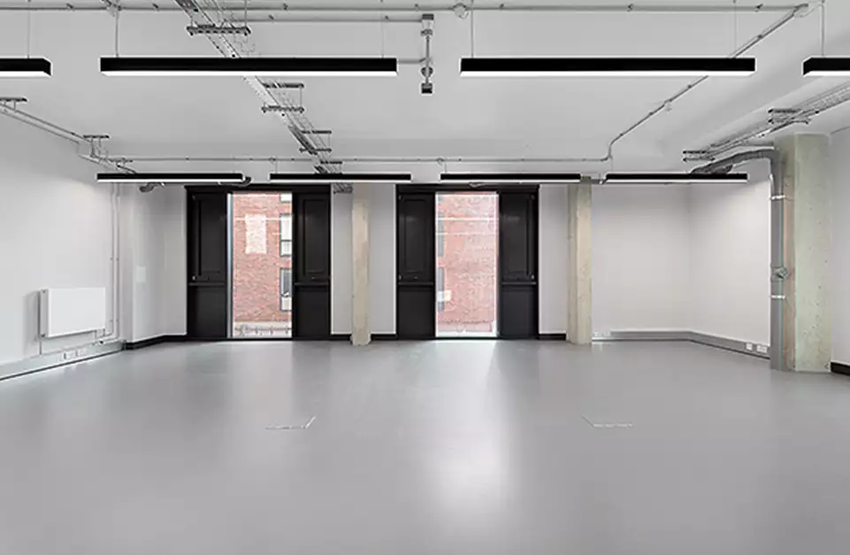 Office space to rent at Lock Studios, 7 Corsican Square, London, unit LK.109, 734 sq ft (68 sq m).