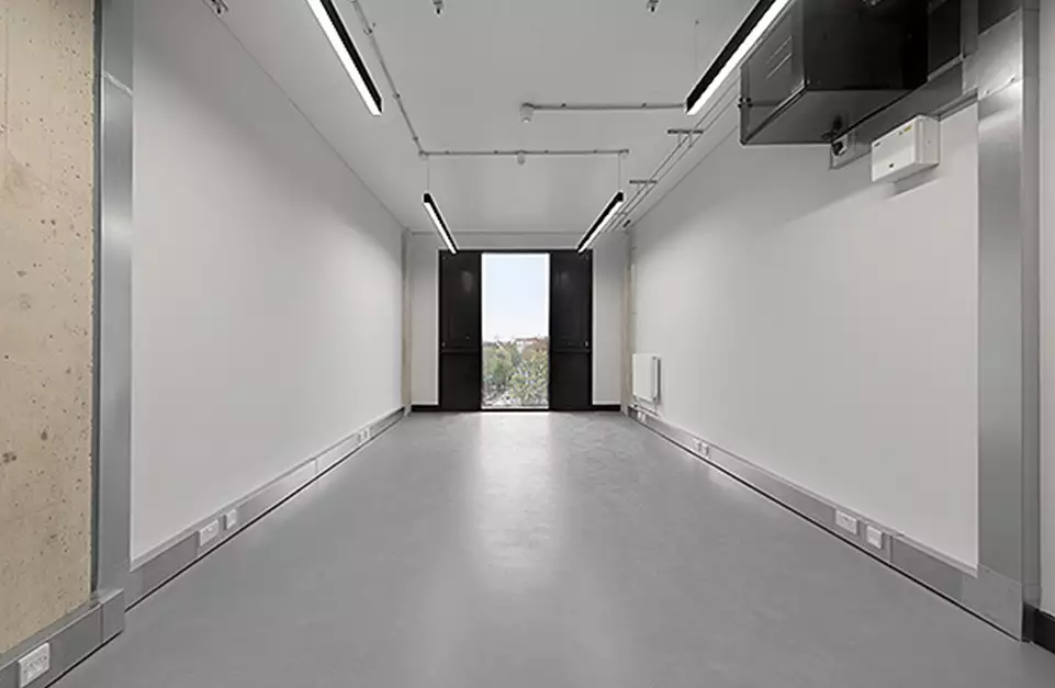Office space to rent at Lock Studios, 7 Corsican Square, London, unit LK.410, 316 sq ft (29 sq m).