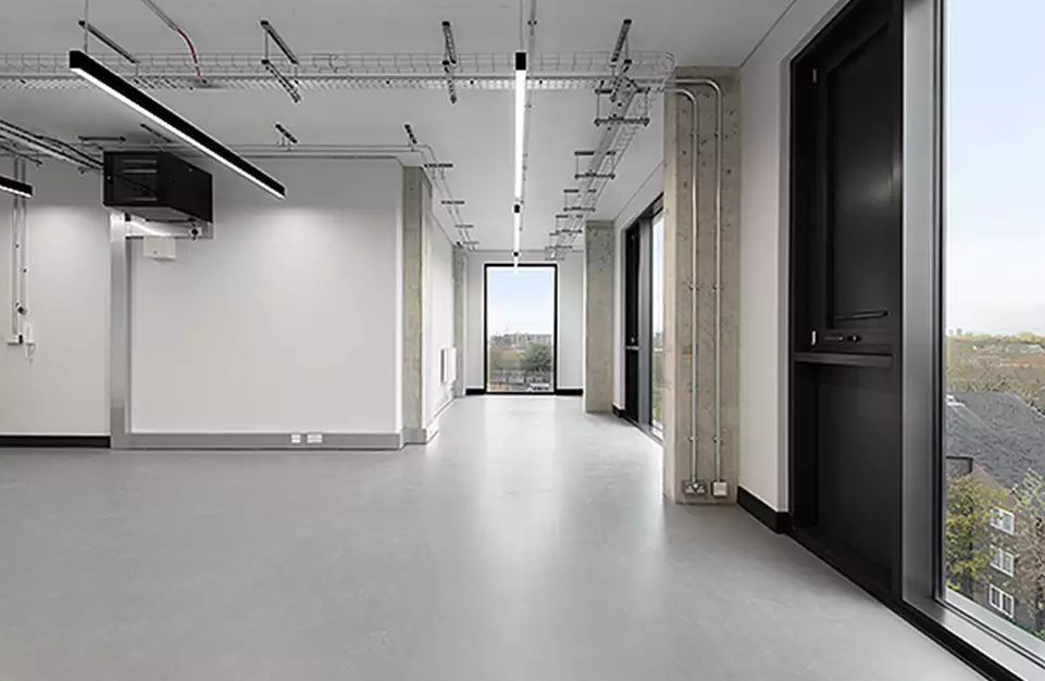 Office space to rent at Lock Studios, 7 Corsican Square, London, unit LK.501, 440 sq ft (40 sq m).