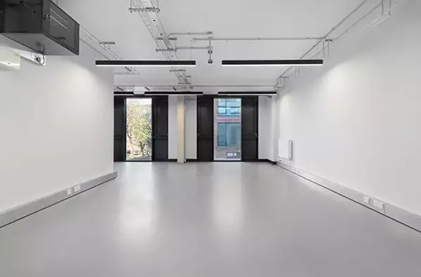 Office space to rent at Lock Studios, 7 Corsican Square, London, unit LK.101, 284 sq ft (26 sq m).