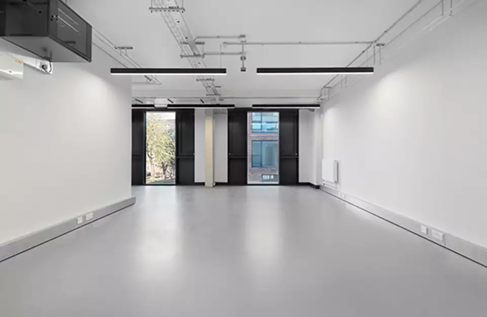 Office space to rent at Lock Studios, 7 Corsican Square, London, unit LK.101, 284 sq ft (26 sq m).