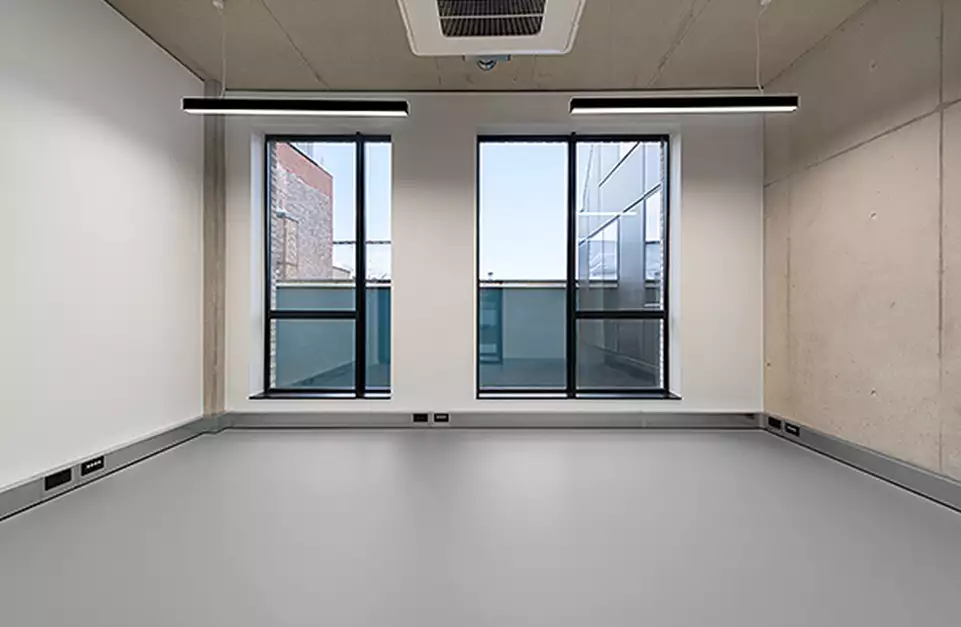 Office space to rent at Mare Street Studios, 203/213 Mare Street, Hackney, London, unit MS.217, 272 sq ft (25 sq m).