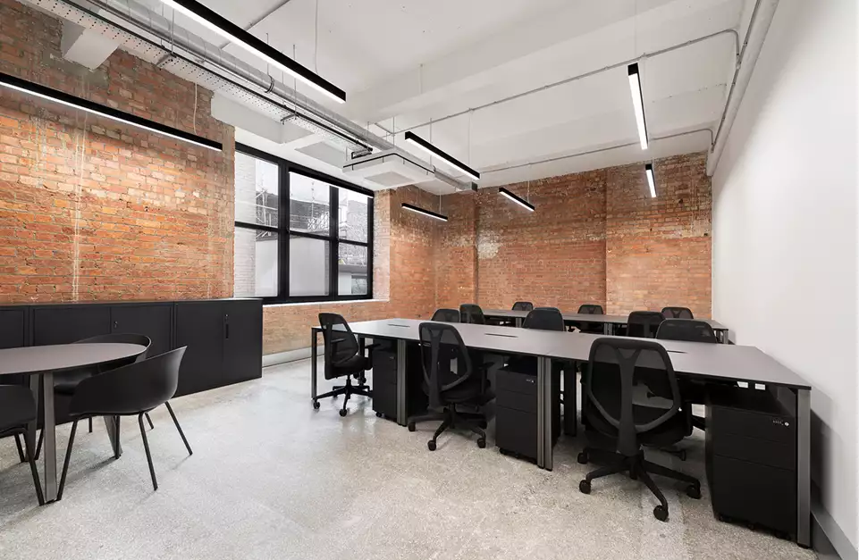 Office space to rent at Mare Street Studios, 203/213 Mare Street, Hackney, London, unit MS.109, 504 sq ft (46 sq m).