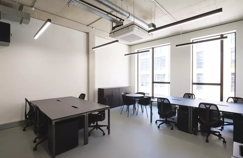 Office space to rent at Mare Street Studios, 203/213 Mare Street, Hackney, London, unit MS.112, 361 sq ft (33 sq m).