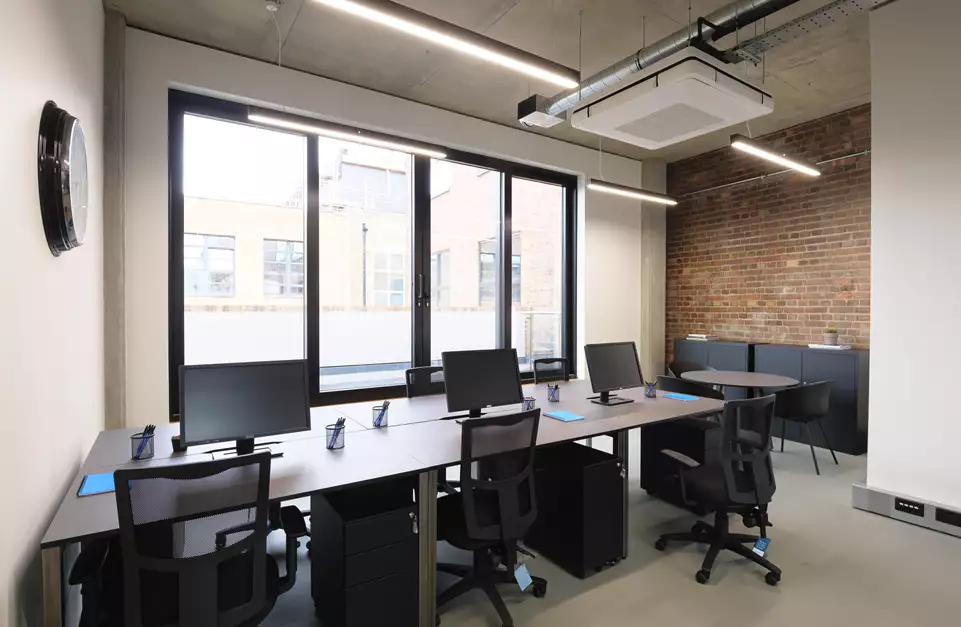 Office space to rent at Mare Street Studios, 203/213 Mare Street, Hackney, London, unit MS.211, 291 sq ft (27 sq m).